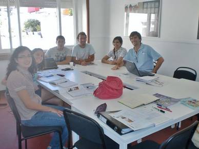 Gruppenunterricht, Portugiesisch Sprachschule in Faro