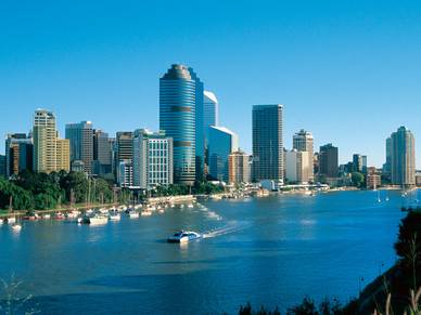 Skyline Brisbane, Englisch Sprachreisen für Erwachsene nach Australien