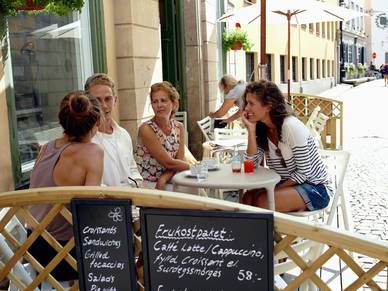 Café, Schwedisch Sprachreisen für Erwachsene