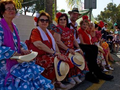 Flamenco tanzen, Spanisch Sprachschule Nerja