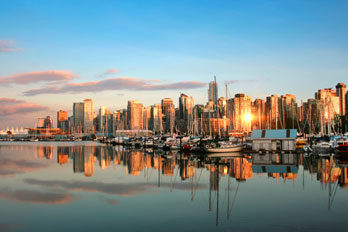 Englisch Sprachreisen - Vancouver Waterfront
